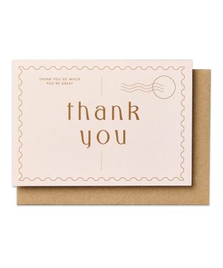 Kartīte Seaside, Thank You Stamp, Katie Leamon