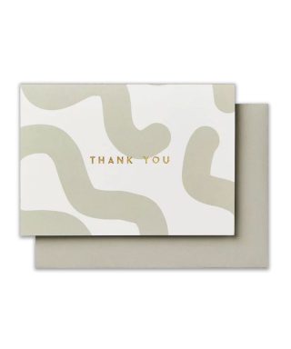 Kartīte Thank You, Green Mallow, Katie Leamon