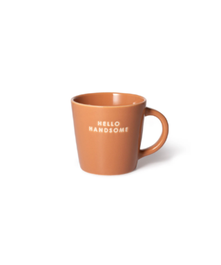 Keramikas krūze Hello Handsome, Terracotta, 250 ml