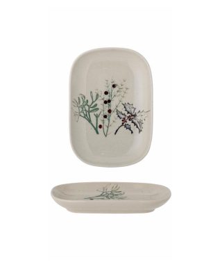 Keramikas šķīvītis Hollie, Winter greens, Stoneware, Bloomingville