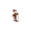 Miksta-rotallieta-Winter-mouse-with-ski-set,-Big-sister,-Maileg