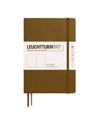Piezīmju grāmata Brown, tukšas, A5, Hardcover, Leuchtturm1917