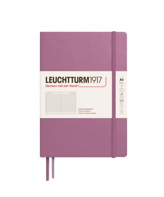 Piezīmju grāmata Dusty Rose, līniju, A5, Hardcover, Leuchtturm1917