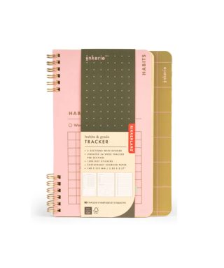 Piezīmju grāmata Habit and Goal Planner, Kikkerland