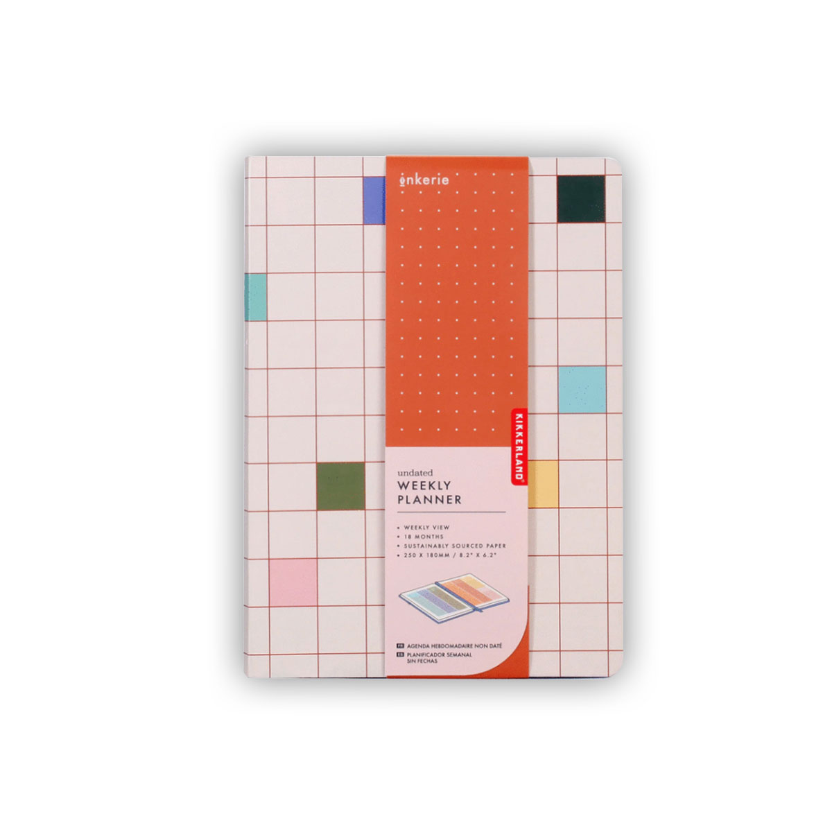 Piezimju-gramata-Inkerie,-Weekly-Planner