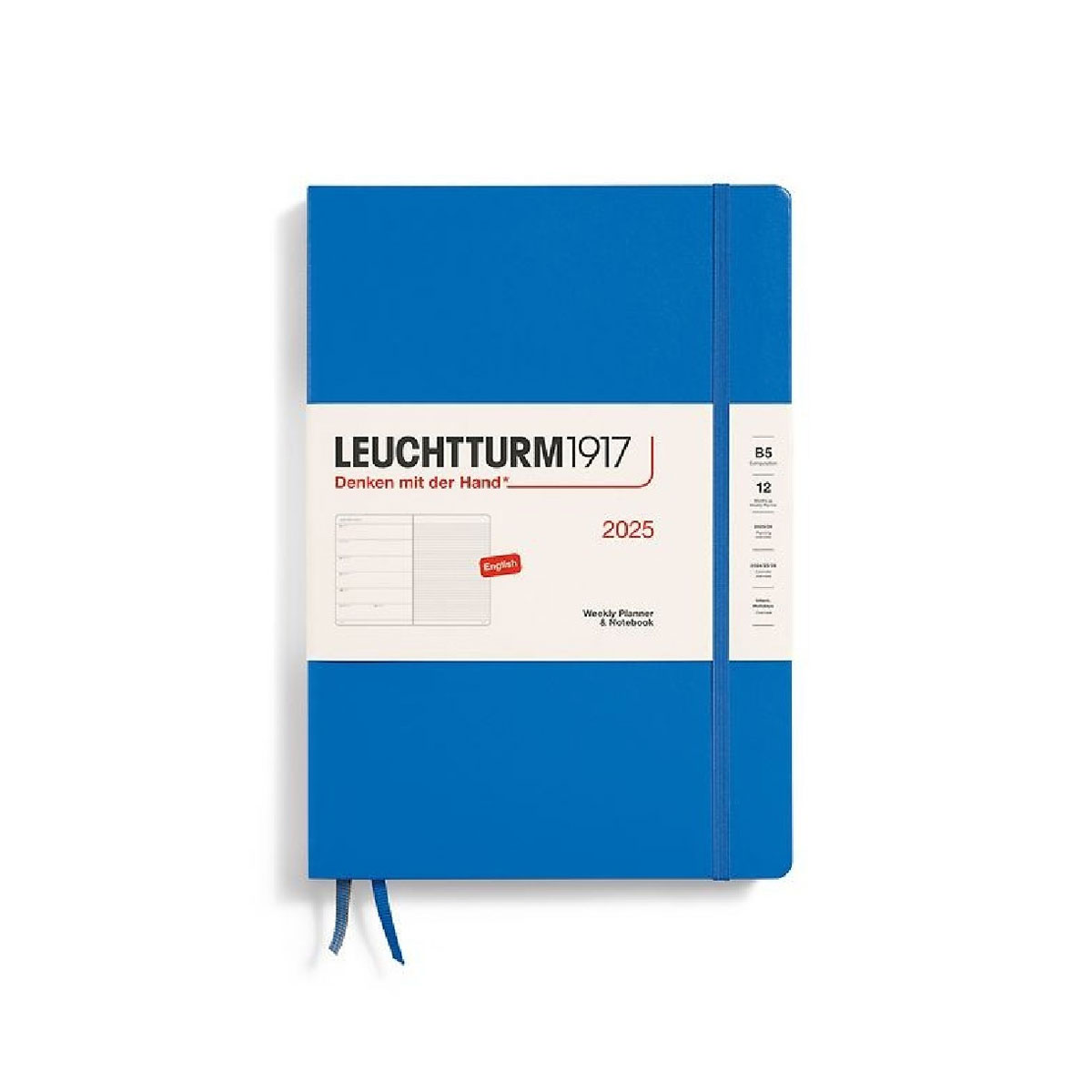 Leuchtturm1917 2025.gada plānotājs ikdienai, darbam