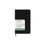Planotajs-Moleskine-2025,-9-x-14-cm,-Weekly,-Hardcover,-Black Moleskine 2025.gada plānotājs ikdienai, darbam