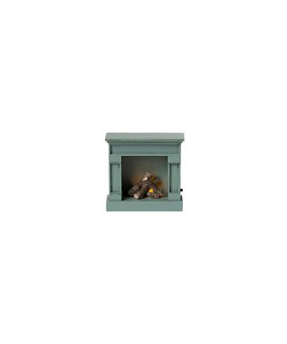 Rotaļu kamīns Fireplace, Blue, Maileg