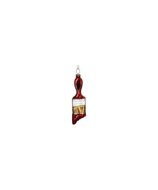 Stikla dekors Paint Brush, Red