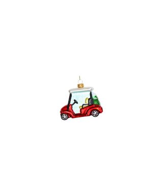 Stikla dekors Golfcar, Red