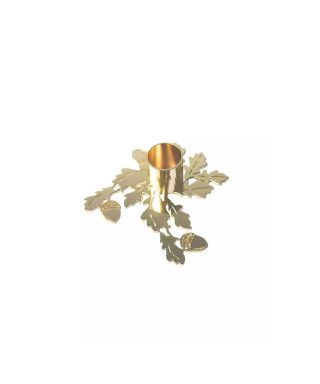 Svečturis Acorn, Gold, metāla