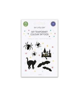 Tetovējumu komplekts Halloween Black, 8gab., My Little Day