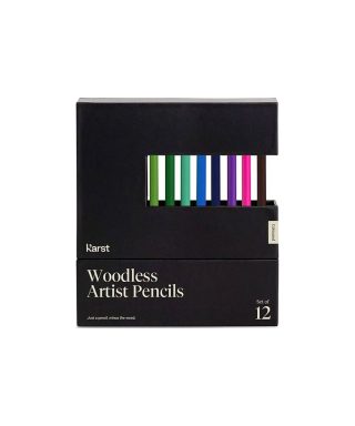 Zīmuļu komplekts Artist Pencils, 12 gab., Karst