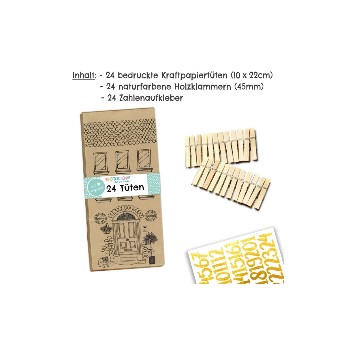 2_Adventes-kalendars---papīra-tutas,-Houses,-Brown,-24-gab
