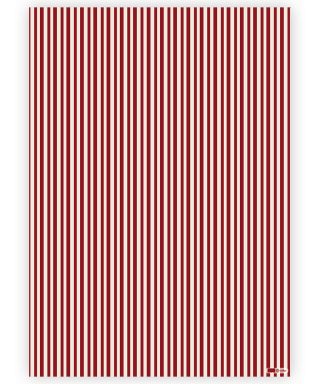 Gift Wrapping Paper Candy Stripes, Manilla