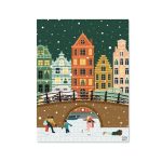 2_Puzle-Snow-Day-Winter-Puzzle,-500-gab