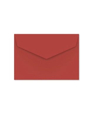 Aploksne C6 V-flap, Dark red, ar noplēšamu līmmalu