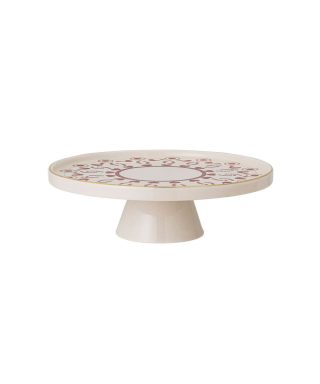 Deserta servēšanas trauks Jolly Cake Tray, Red, Stoneware, Bloomingville