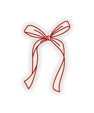 Etiķete - kartīte Bow, Whimsy Solstice
