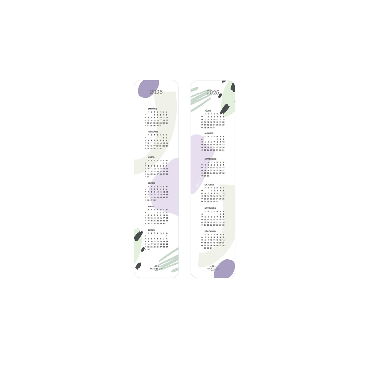 Gramatzime-Kalendars-2025,-Abstract,-Manilla