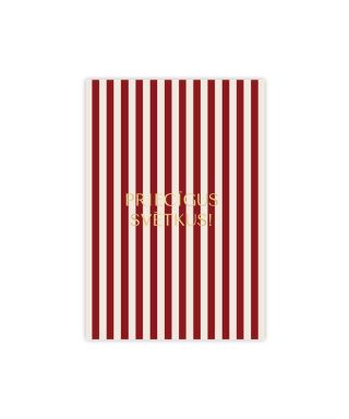 Kartīte Priecīgus svētkus, Candy Stripes, Manilla