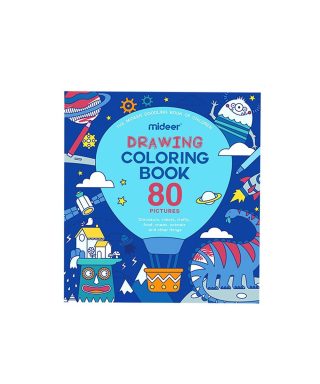 Colouring book Drawing Book, Blue, Mideer