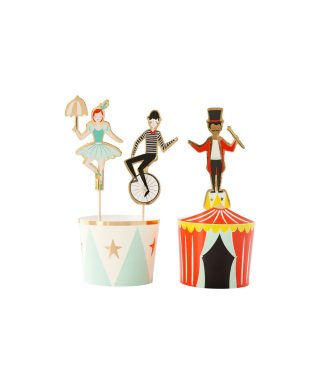 Kūciņu dekorēšanas komplekts Carnival Baking Cups, My Mind's Eye