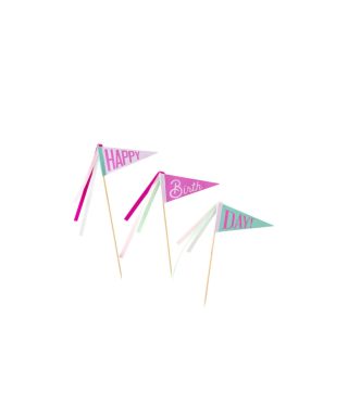 Kūkas dekors Pink Happy Birthday Cake Topper, My Mind's Eye