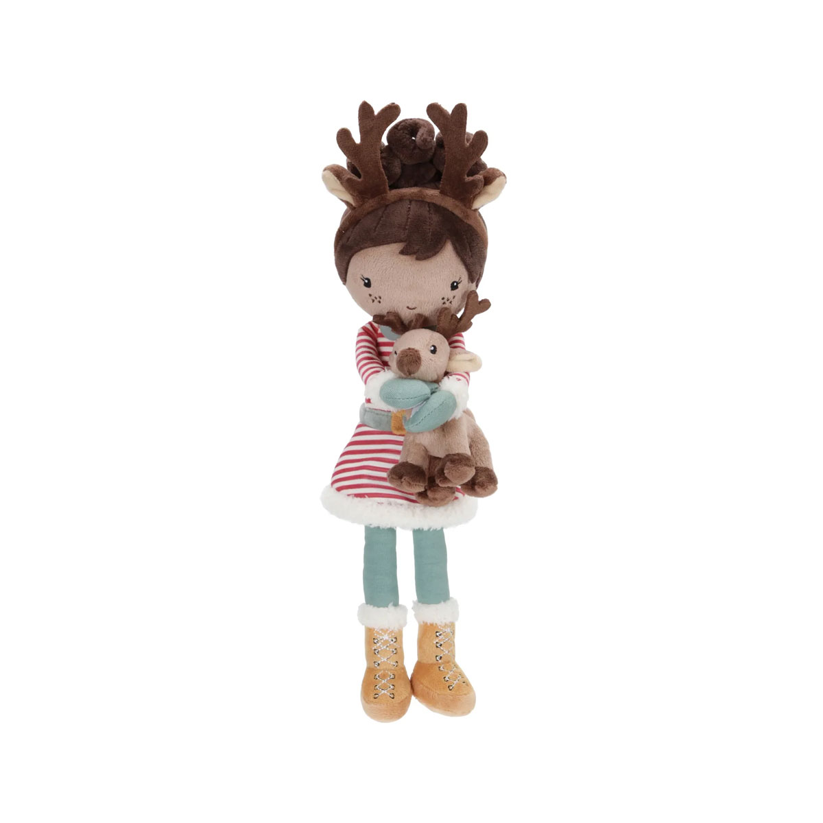Lelle-Evi,-Christmas-doll,-35-cm,-Little-Dutch