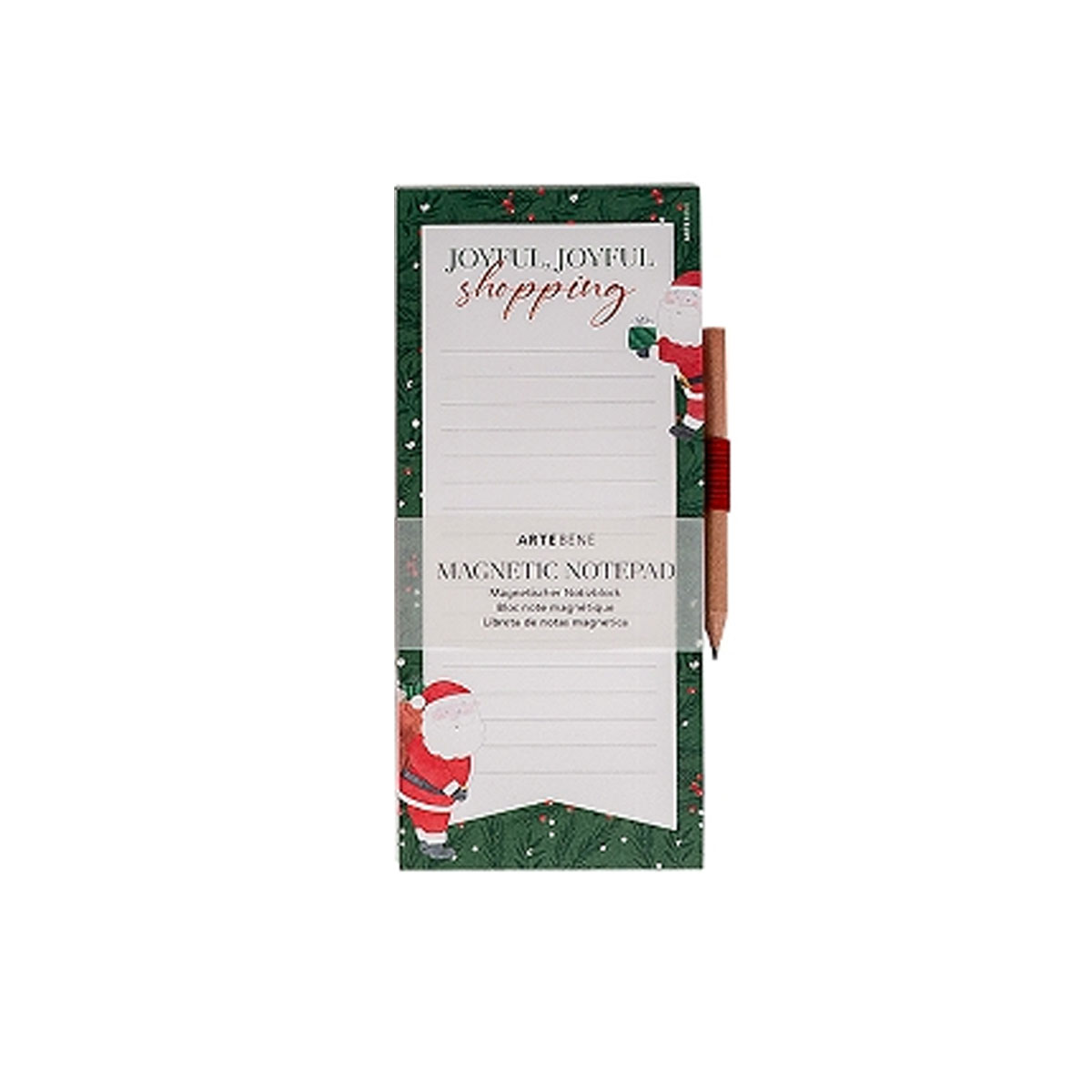 Magnetisks-piezimju-bloks-ar-zimuli,-Christmas,-shopping-list