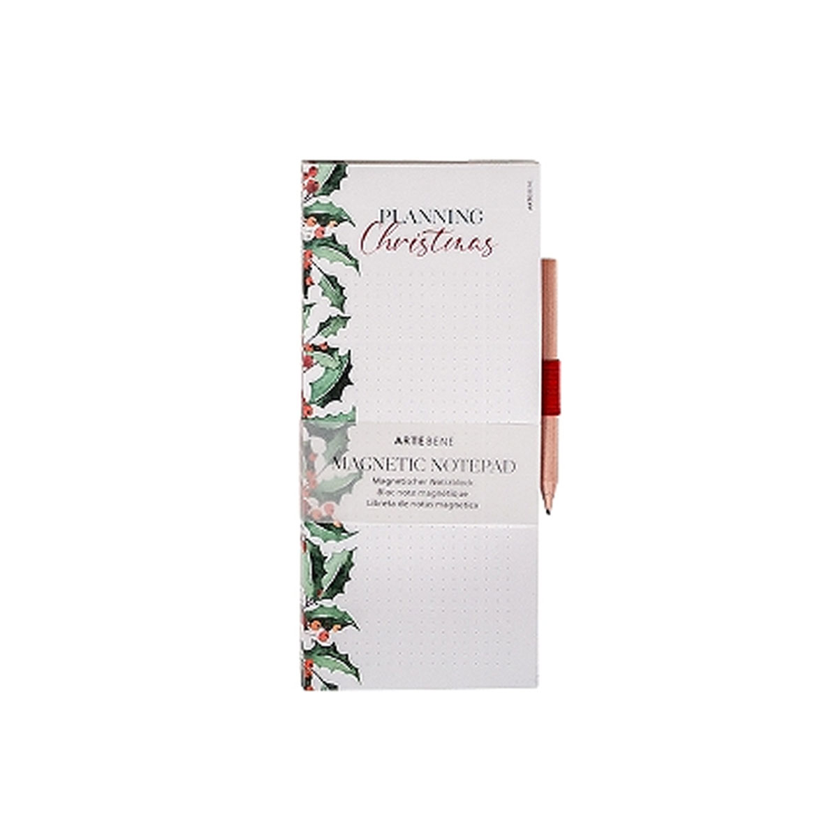 Magnetisks-piezimju-bloks-ar-zimuli,-Planning-Christmas