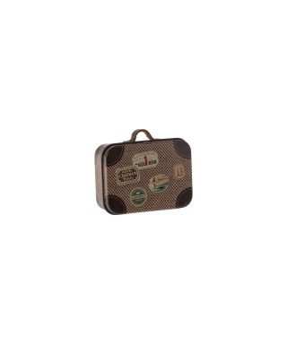 Metāla čemodāns Micro suitcase, Brown, Maileg