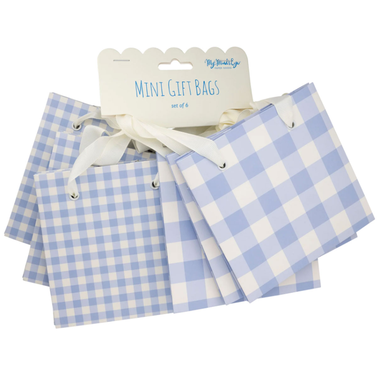 Mini-davanu-maisins-Gingham-Gift-Bag,-My-Mind's-Eye