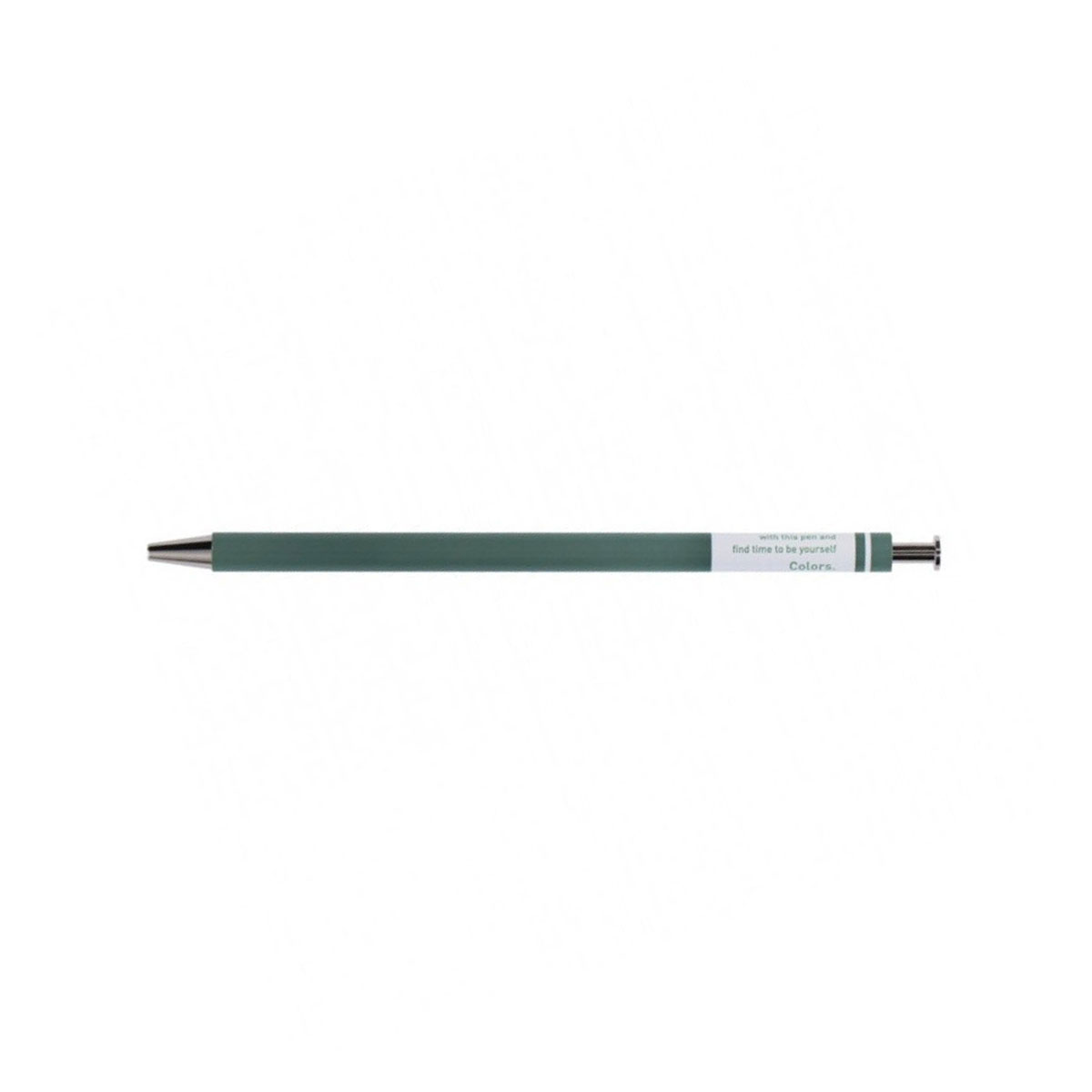 Pildspalva-Gel-Ball-Pen,-Colors,-Green