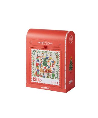Christmas Eve Puzzle, 120 pieces, Mideer