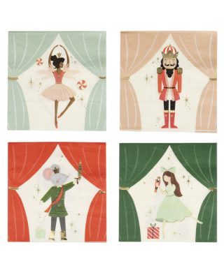 Salvetes Nutcracker napkins, 16 gab., My Mind's Eye