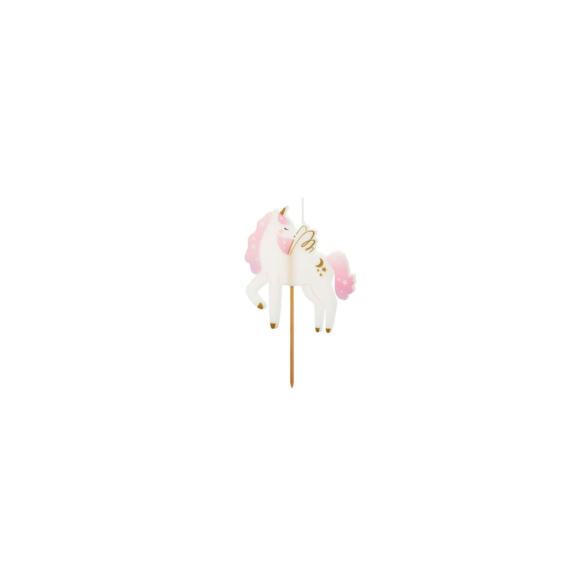 Svece-Unicorn,-Birthday-Candle