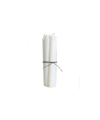 Svece White, 24 cm