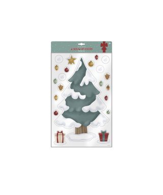 Uzlīmjes Window sticker, Christmas Tree, Little Dutch