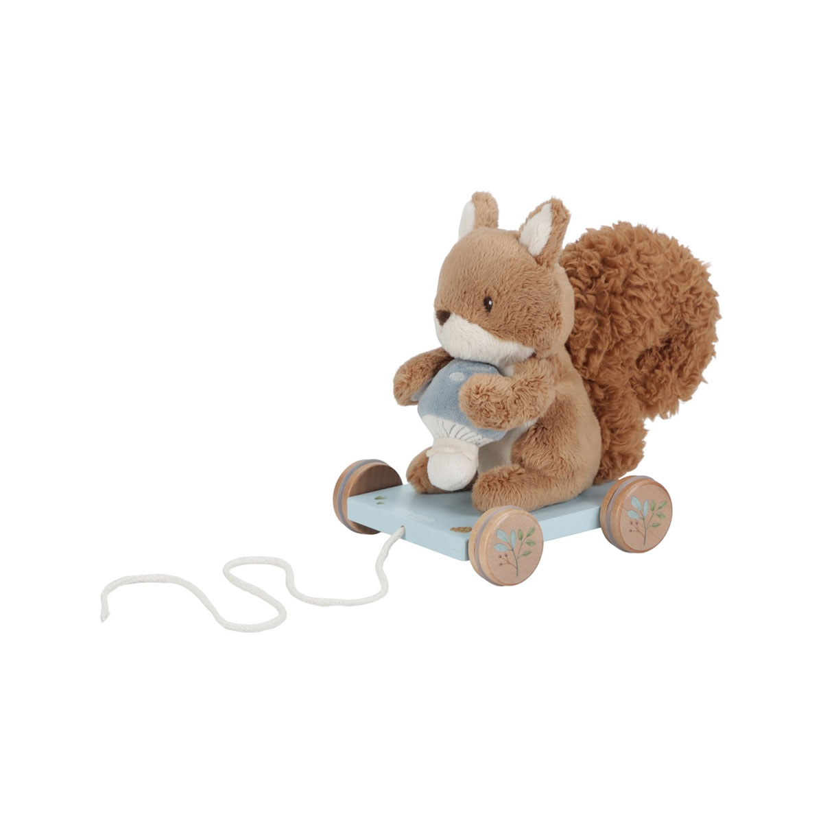 Velkama-rotallieta-Pull-along,-Squirrel,-Little-Dutch