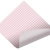 Davanu-iesainojamais-papirs-Pink-gingham,-loksne
