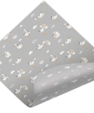 Dāvanu iesaiņojamais papīrs Stork baby, loksne