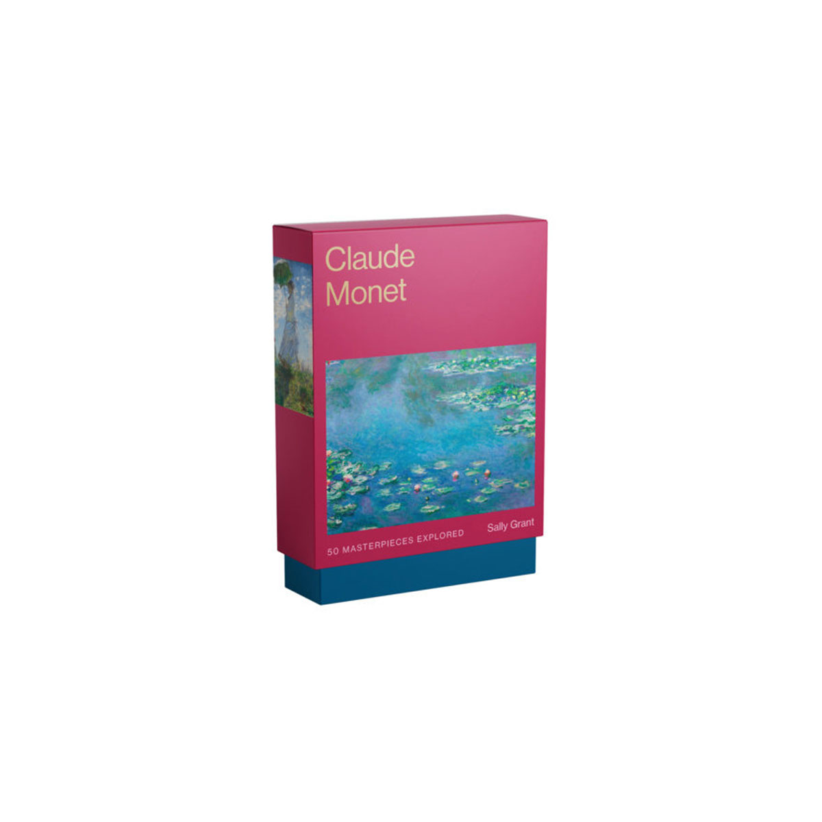 Kartisu-komplekts-Claude-Monet-50-Masterpieces-Explored,-50-gab.