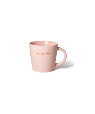 Keramikas krūze Love You, Pink, 250 ml