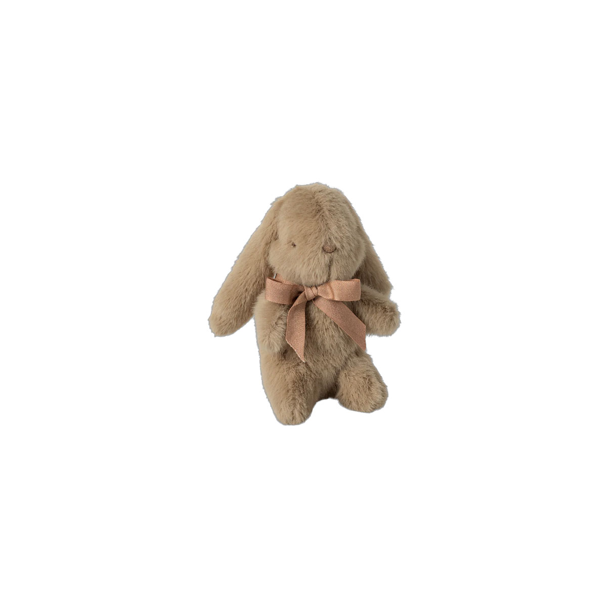 Miksta-rotallieta-Bunny-plush,-Dusty-brown,-MINI,-Maileg