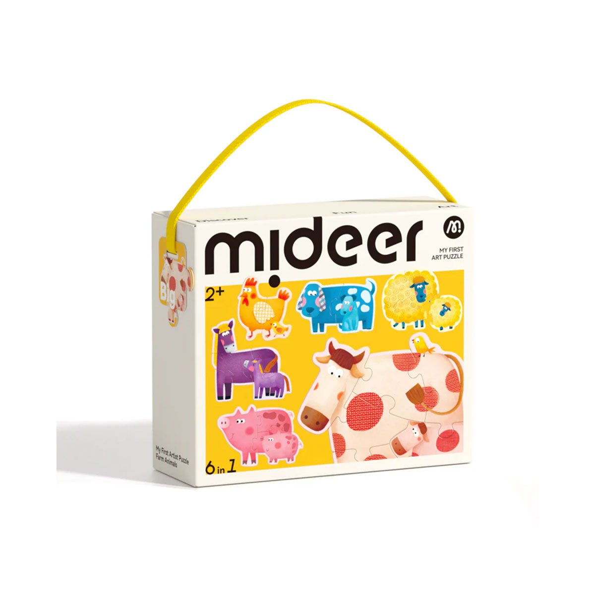 Puzzle-My-First,-Mom-&-Baby,-6-pieces,-Mideer