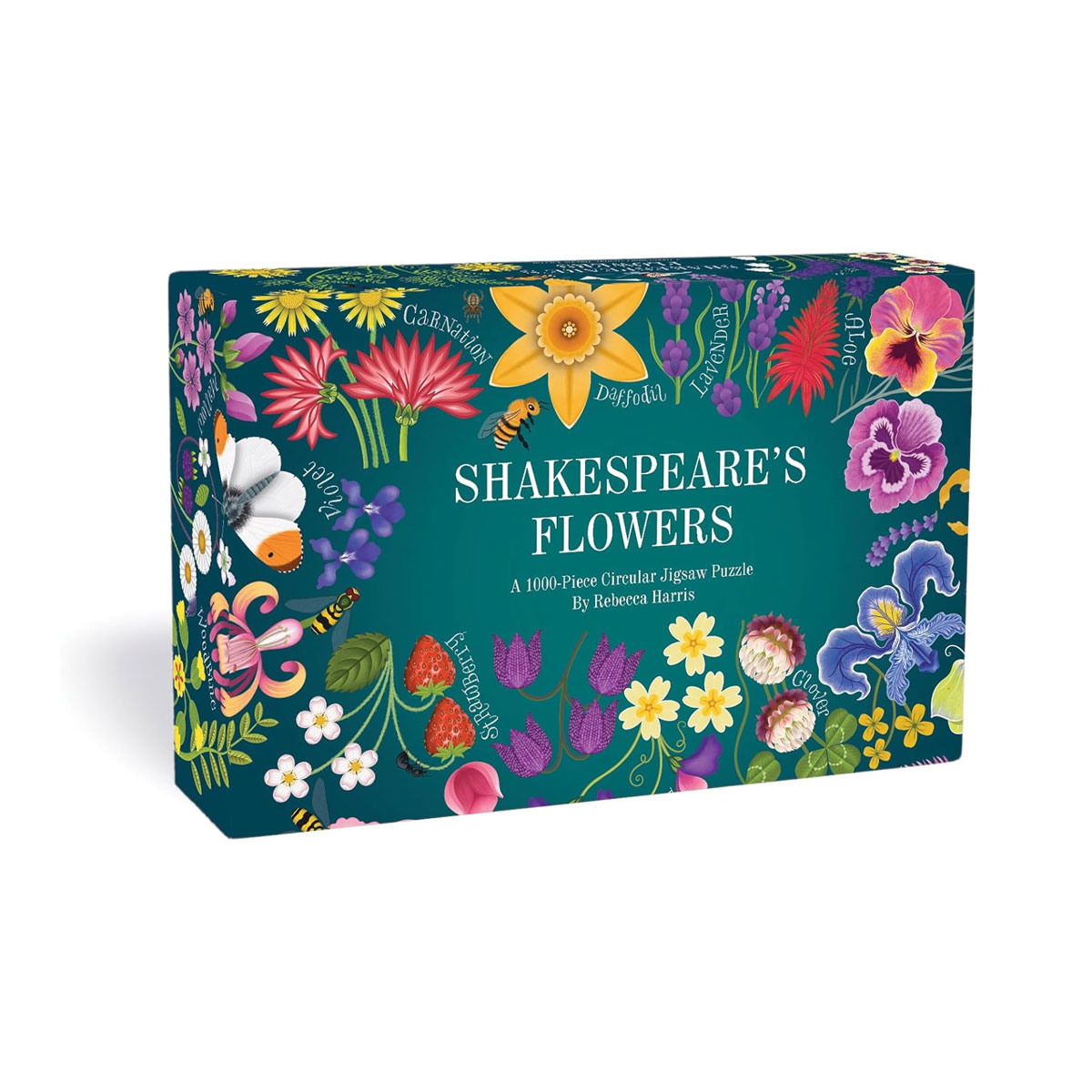 Puzle-Shakespeare's-Flowers,-1000-gabalini