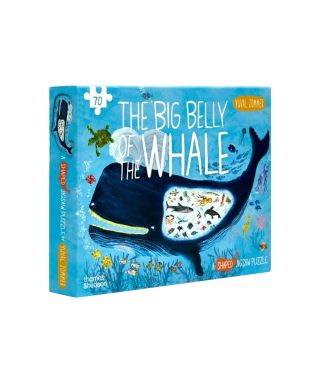 Puzle The Big Belly of the Whale, Shaped jigsaw puzzle, 70 gabaliņi