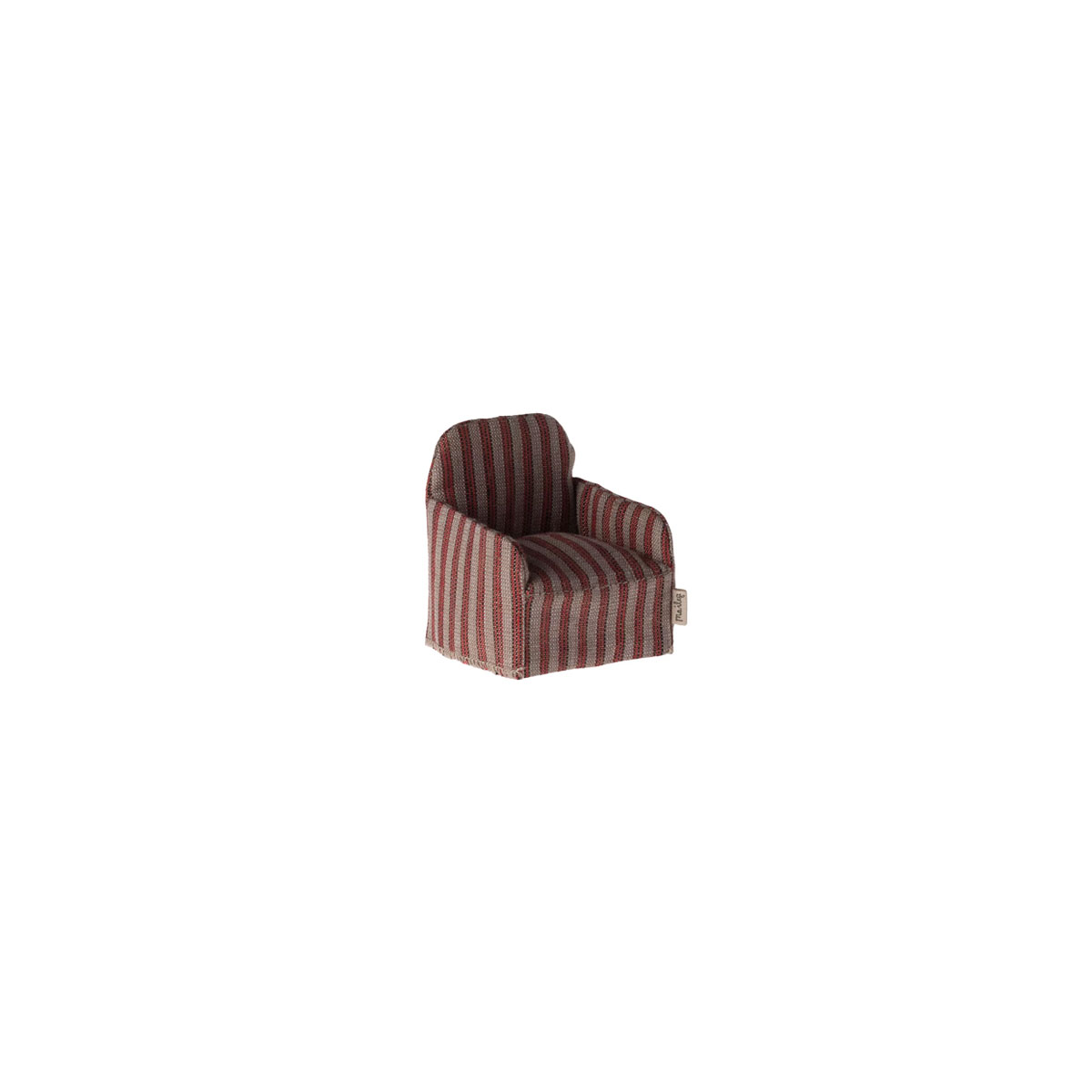 Rotalu-kresls-Chair,-Mouse,-Stripe,-Maileg