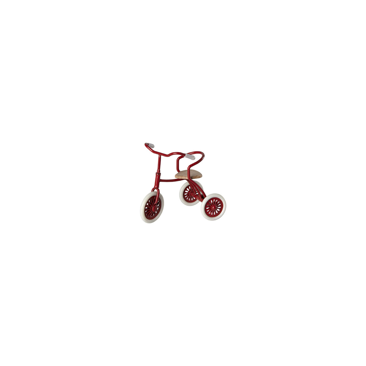Rotalu-trisritenis-Abri-à-tricycle,-Mouse,-Red,-Maileg